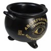 Large Wicca Witchcraft Black Magic Spirit Board Evil Eye Cauldron