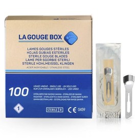 May Gouge Chisel Blades 100 Pieces Figure 10 Individually Sterile Packed