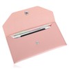 1 Pack Cash Envelope Bag, Cash Envelope PU Leather, Reusable