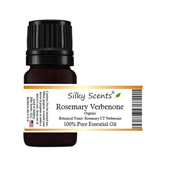 Rosemary Verbenone Organic Essential Oil (Rosemary CT Verbenone) 100% Pure Therapeutic Grade - 10 ML
