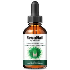 RevaNail – Premium Nail Drops Formula with Science-Backed Ingredients, Reva Nail Supports Healthy Nails, Skin Hydration, and Foot & Toenail Care | Easy-to-Use Daily (30 Servings)