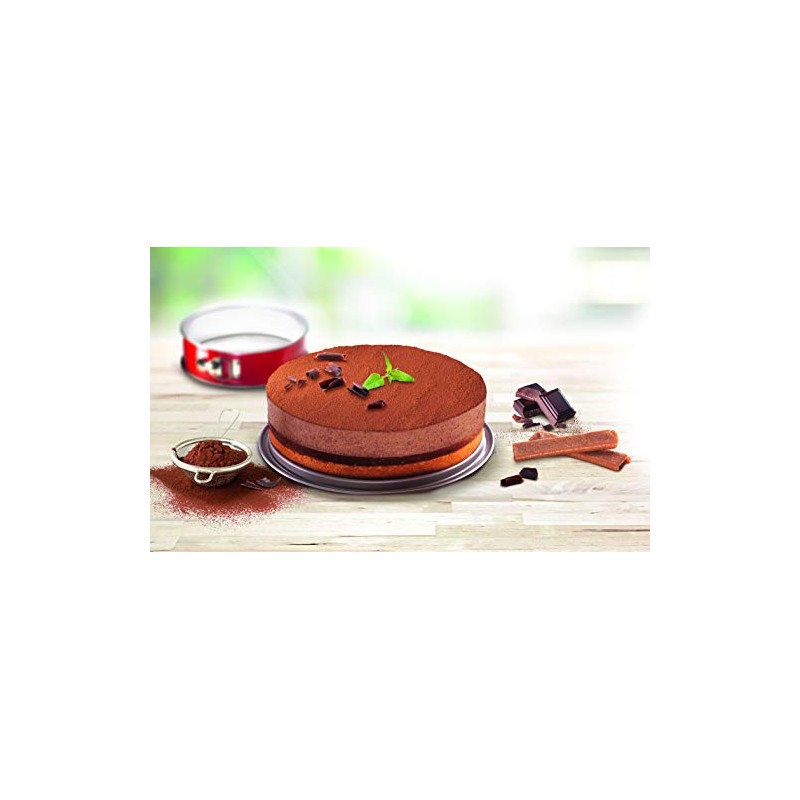 Tefal J1640214 Delibake Baking Tin Steel Red