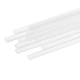 PATIKIL 10 Pcs Transparent Plastic Boning 8 Inch Clear Corset Strip Bone for Sewing Corset Costume(5mm 1/5" WIDE)