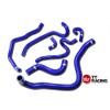 TT Racing Black Silicone Radiator Hose Kit for Honda Accord