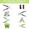 6 Pack Garden Pruning Shears Set, Secateurs Pruning Scissors with