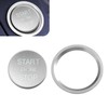 Shakas Start Button Cover, Engine One-button Start-stop Decorative Parts with