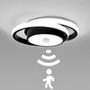 EIDEARAY Motion Sensor LED Ceiling Light Indoor, 36W Cool White