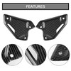 PSLER Motorcycle Foot Peg Heel Guards Rearset Protector for Z900
