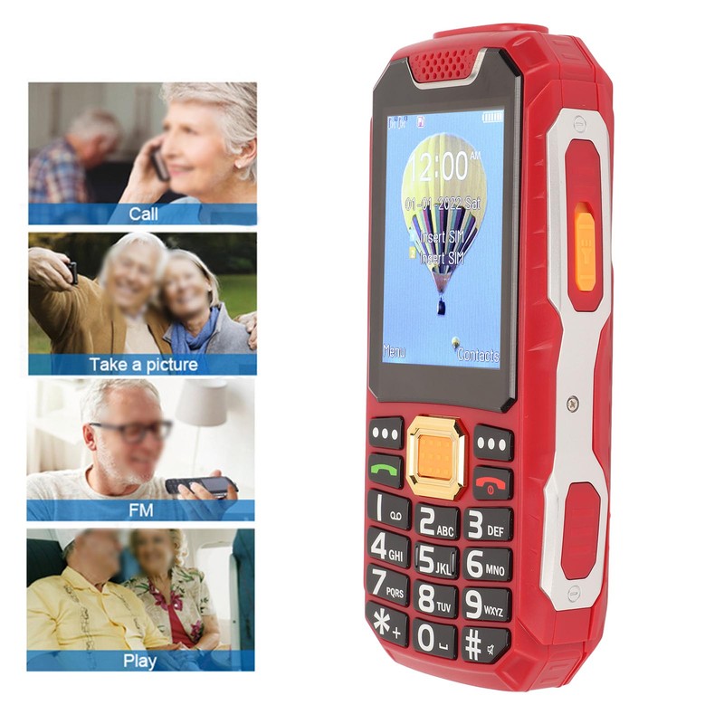 2G Senior Cellphone 2.8in HD Screen 3D Big Button Dual
