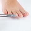 Remos toenail scissors in beak shape, made of stainless steel,