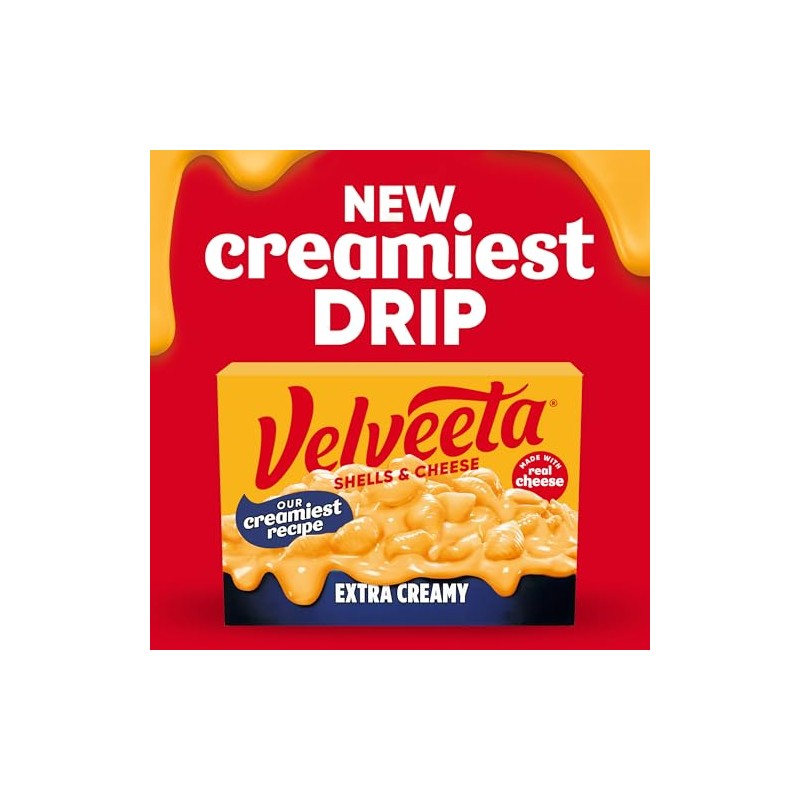 Velveeta Extra Creamy Shells & Cheese, 11 oz Box