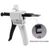 HFYJJHKQ 1:1 glue gun AB epoxy sealant gun 50ml 1:1
