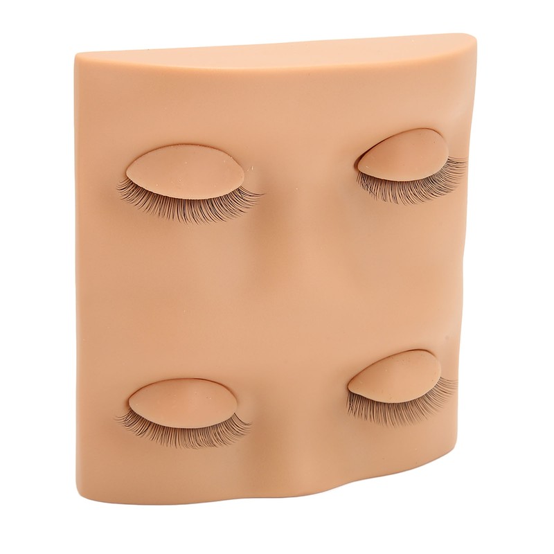 Eyelash Practice Mannequin Head Double Layer Lash Mannequin Head with