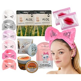 Paquete de Spa con 8 elementos de cuidado y belleza para consentir con múltiples beneficios para la piel excelente idea para regalo