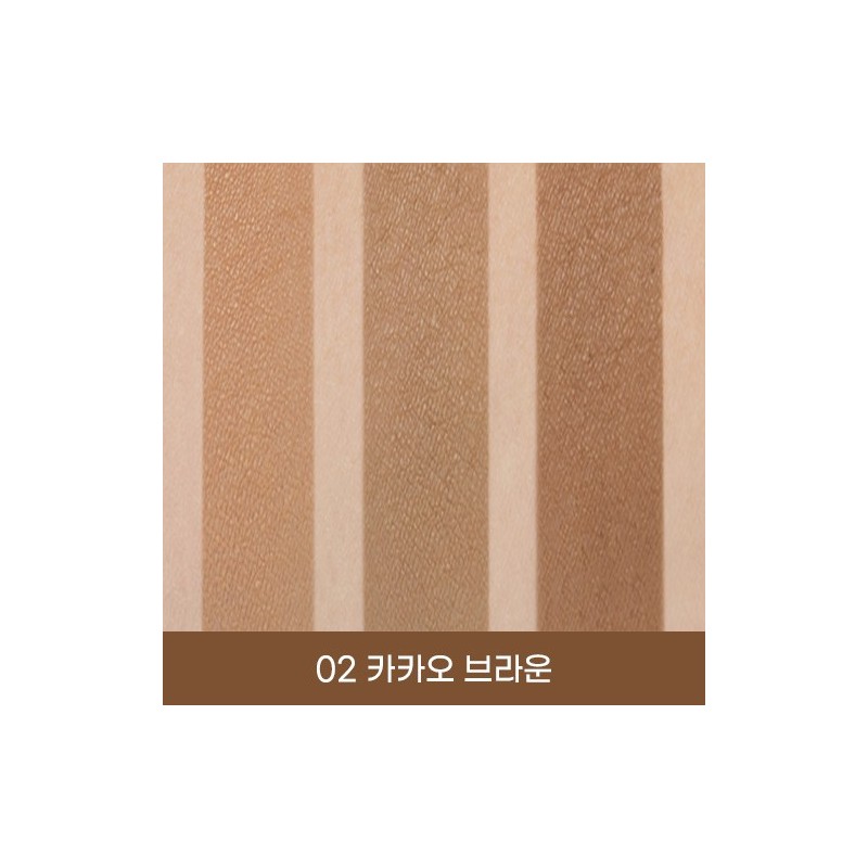 Peripera V-Shading AD+ 3-Step Block Brush - 003 Grayish Cool