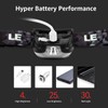 Lepro LED Headlamp Rechargeable 3 Packs - Super Bright Head