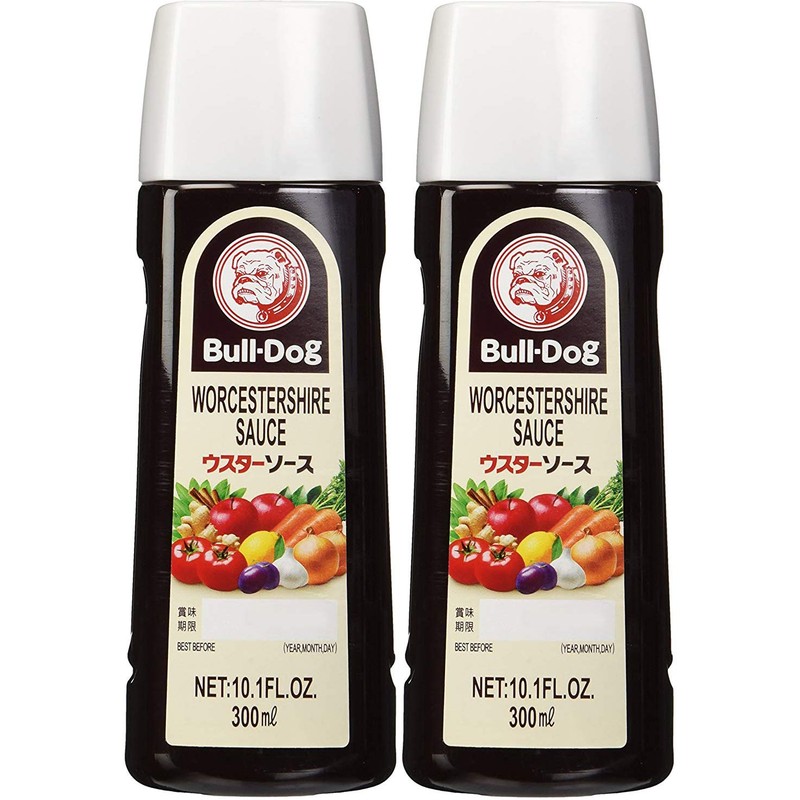 Bull-Dog Worcestershire Sauce 10.1 Fl. Oz. (2 Bottles)