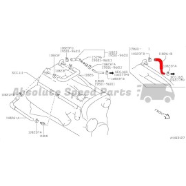 Nissan NEW Nissan PCV Hose Exhaust Side for R32 R33 R34 GTR RB26DETT 11826-24U10