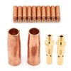 14 pcs/set Nozzle Diffuser Tip Kit for Tweco MIG Welding