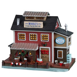 Lemax Village Collection Moore's Fish Packing Co. #25910
