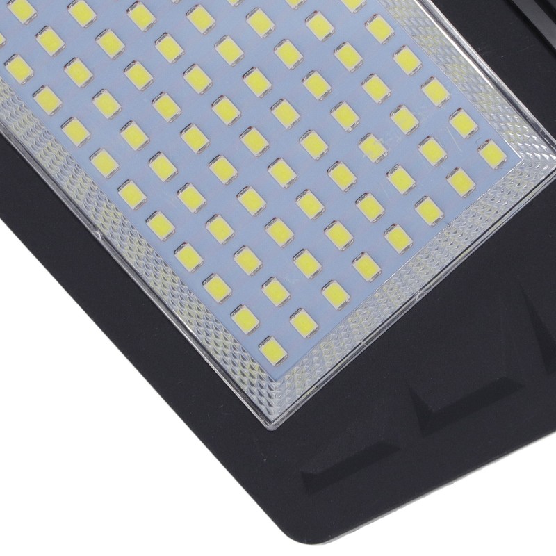 Solar Light Remote Control IP64 Waterproof Wide Coverage White Lighting