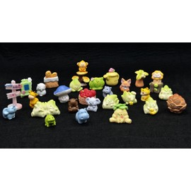 Geiomoo Mini Resin Potted Bamboo Shoot, Miniature Figurines Set for DIY Landscape Home Crafts Fish Tank Decors (30 Pcs)