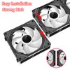 TZMRIT UNI FAN Infinity Fan 120 mm, RGB Fan 120