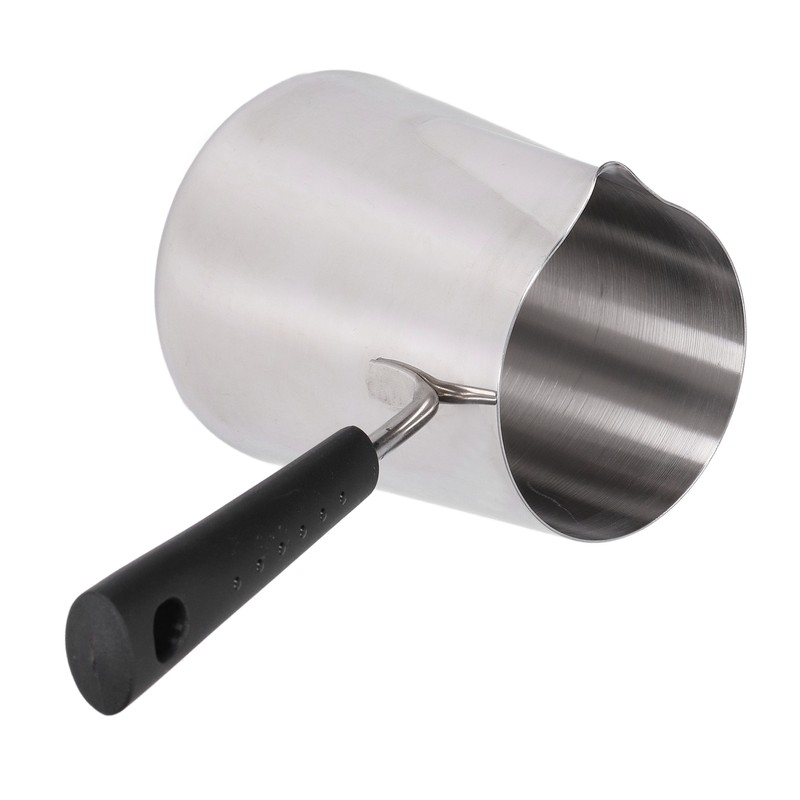 Turkish Coffee Pot 600ml Stainless Steel Glossy Surface High Temperature