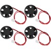 Create idea 4pcs DC 12V Laptop Mini Round Cooling Fan