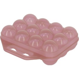 Kerbl Hobbyfarming Plastic Egg Storage for 12 Eggs - Rose