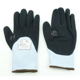 Armor Guys [1] Armor Guys Cut Glove Large 13g Lt Blue 7g HCT Palm Coated Insulated