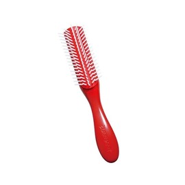 Tricoin Dusts Denman Brush Traditional Series D14 Red Single Hair Brush (x1)