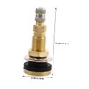 Zerodeko 2pcs Tractor Valve Stem Replacement Heavy Duty Air Valve