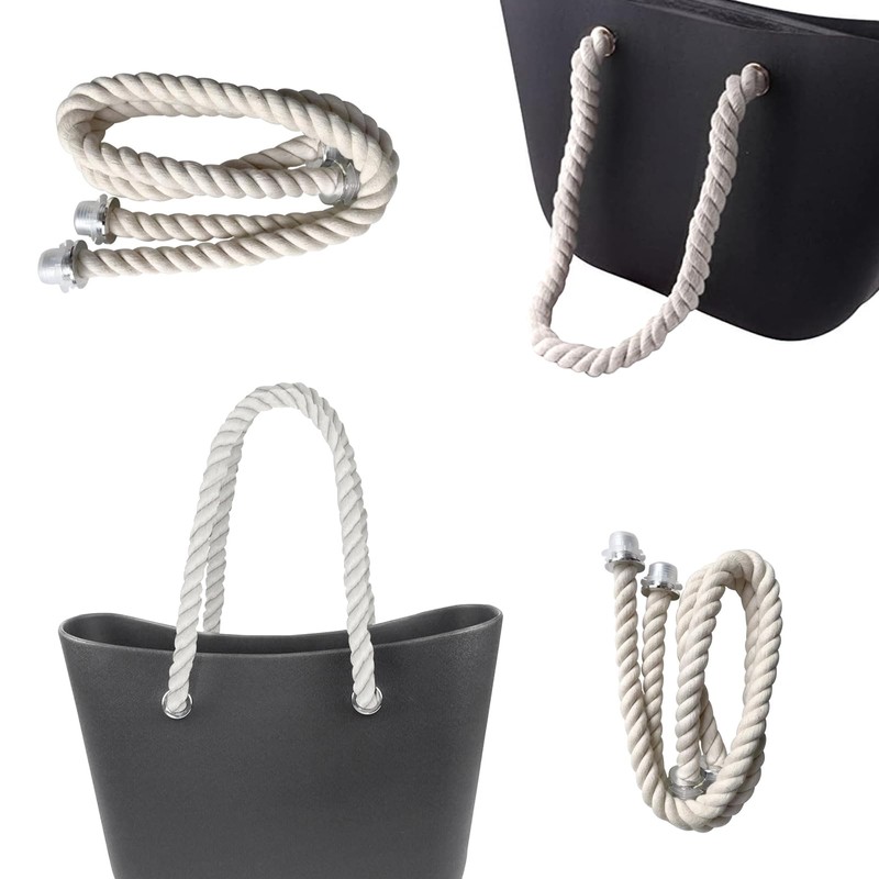 O Bag Long Handles for Canvas Bag - Handbag Accessories