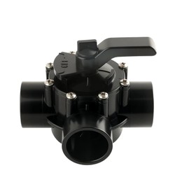 4715 3 Port 1-1/2 to 2-Inch Positive Seal NeverLube Valve Compatible with Jandy, 1.5 Inch 3 Way Diverter Valve for Pool, Bathtub and Spa (4715 3-Port)
