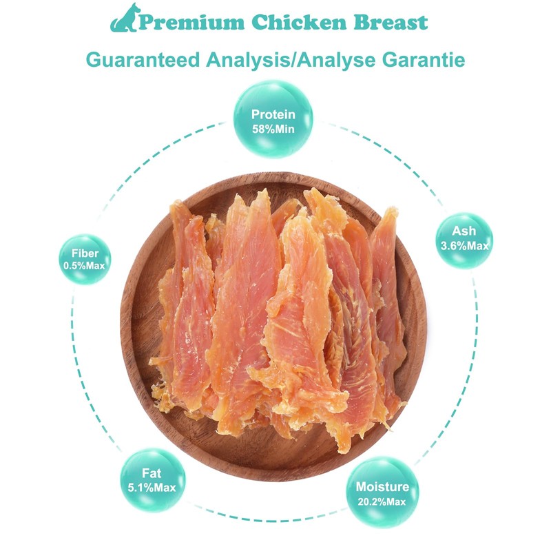 Pawant Chicken Jerky for Dogs Treats Training Snacks Dog Chew