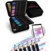 LIEBERGE Premium Colouring Pencils Set in Professional Nylon Case -