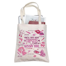 TOBGBE Country Singer Gifts For Singer Album Inspired Merchandise Canvas Tote Bag Singer Fan Merch Accessories (TB, Taste Kiss-PY1)