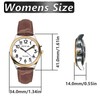 MAUJOY British English Talking Watch for Women,Big and Loud Sound,