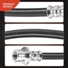 A-Premium Front Driver and Passenger Brake Hydraulic Hoses Compatible with