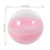 ABOOFAN 50pcs Fillable Capsules Ball Bauble Sphere 50mm Round Capsules