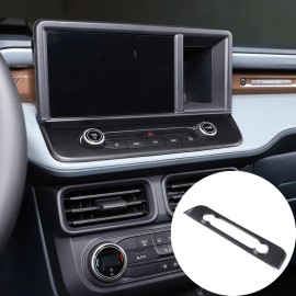 icecar88 Matte Black AC Air Conditioning Knob Panel Cover Trim For Ford Maverick 2022-23