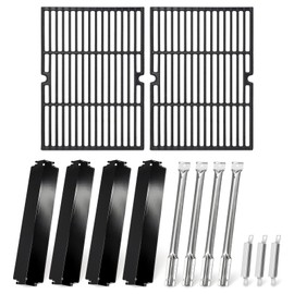 Adviace Replacement Parts for Charbroil 463268007 463268008 463268606 Grill Parts, Grill Grates, Heat Tents, Grill Burners and Carryover Tubes