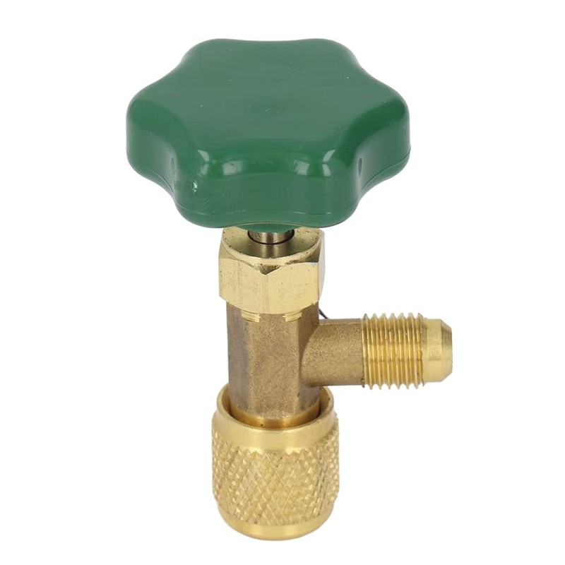 REFRIGERATION GAS R600 R600a BOTTLE ADAPTOR HAND VALVE HS-341