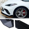 Front Bumper Lip Front Spoiler Front Wing Fit for 2020-2024