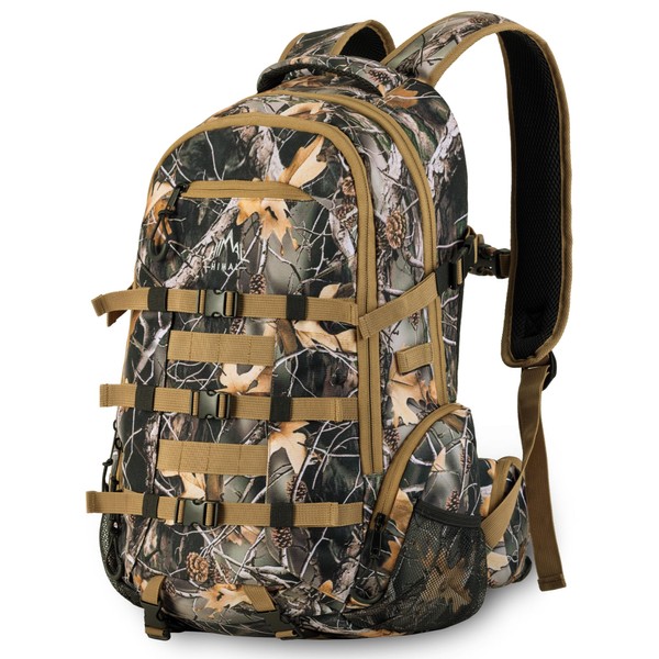 GoHimal 600D Waterproof Hunting Backpack for Men, 30L Camo Hunting