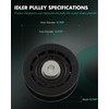 SCITOO Lawn Mower Idler Pulley Fits for Toro for EXMARK