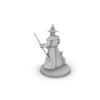 Human Wizard With Beard and STaff Tabletop DND Gaming Miniature