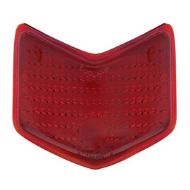 United Pacific Industries F4001 1940 Tail Light Lens - Red Glass, 1 Pack