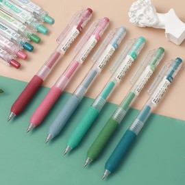 Morandi Journal Planner Pens Colorful 0.5mm Markers Fine Tip Drawing Pens Porous Fineliner Pen for Bullet Journaling Writing Note Taking Coloring Art Office School Supplies (6 Morandi colors)